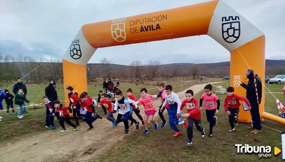 Dominio de los atletas de El Barco de Ávila en la final de Campo a Través