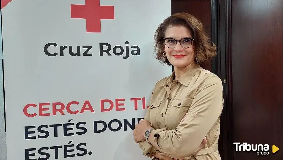 A la presidenta de Cruz Roja en Ávila