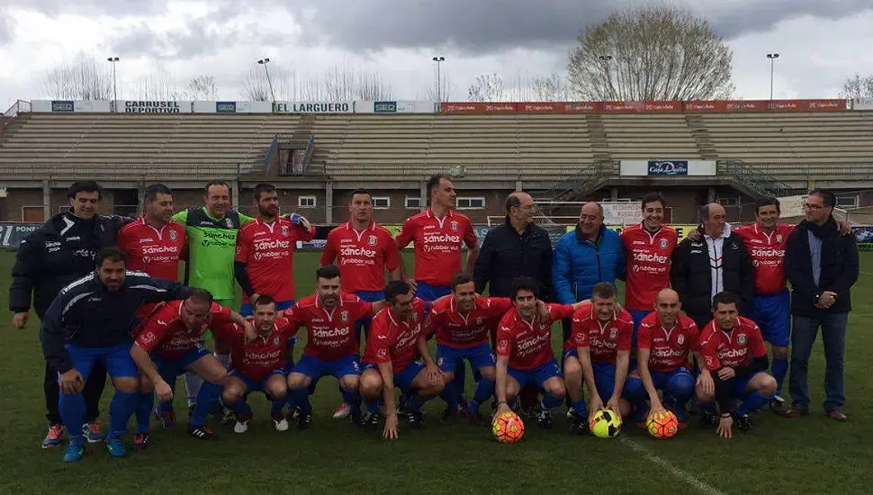 Veteranos del Real Ávila y Salamanca, fútbol de antes en la Ciudad Deportiva