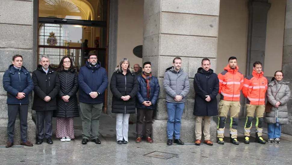 Silencio para recordar a las víctimas del 11M en Ávila