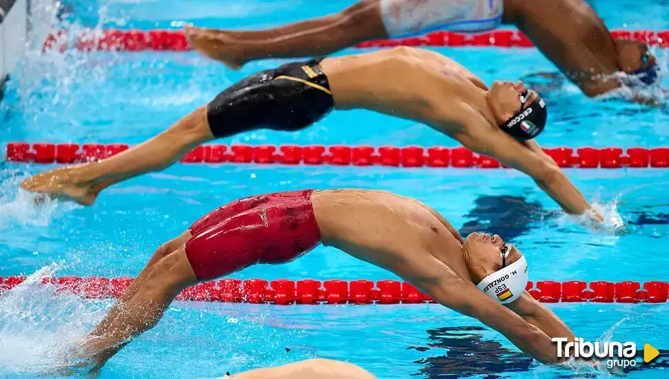 Jornada de natación en los Juegos Escolares