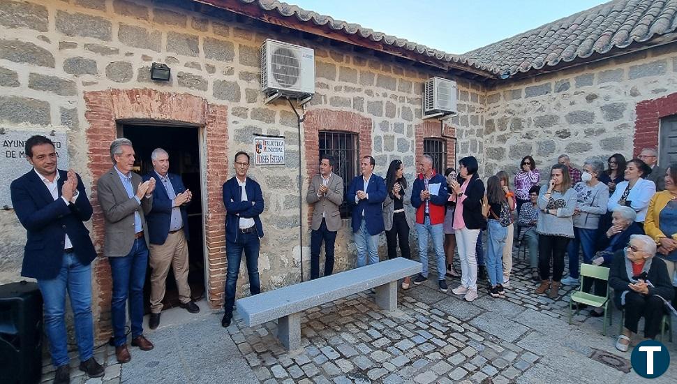 Mingorría dedica su biblioteca a Moisés Esteban