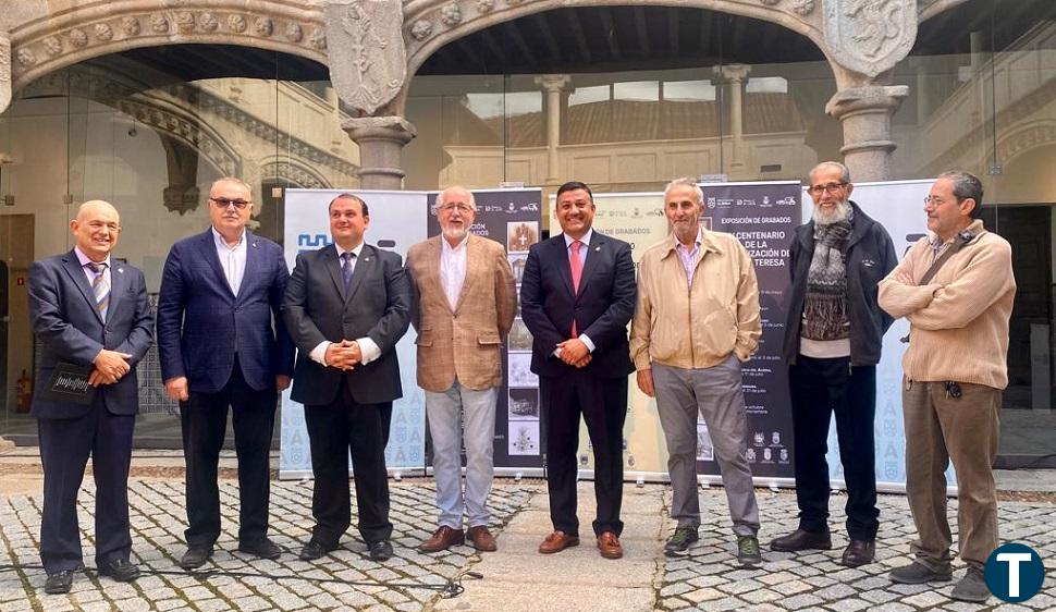 Grabados inspirados en Santa Teresa de Jesús en el Palacio de los Guzmanes