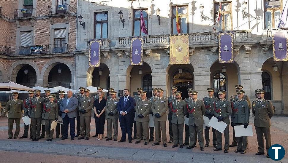 17 alféreces cadetes de Intendencia, nuevos Hijos Adoptivos de la Ciudad