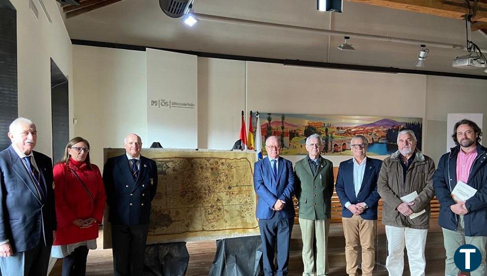 El Barco de Ávila suma una réplica de la Carta de Juan de la Cosa a su patrimonio cultural 