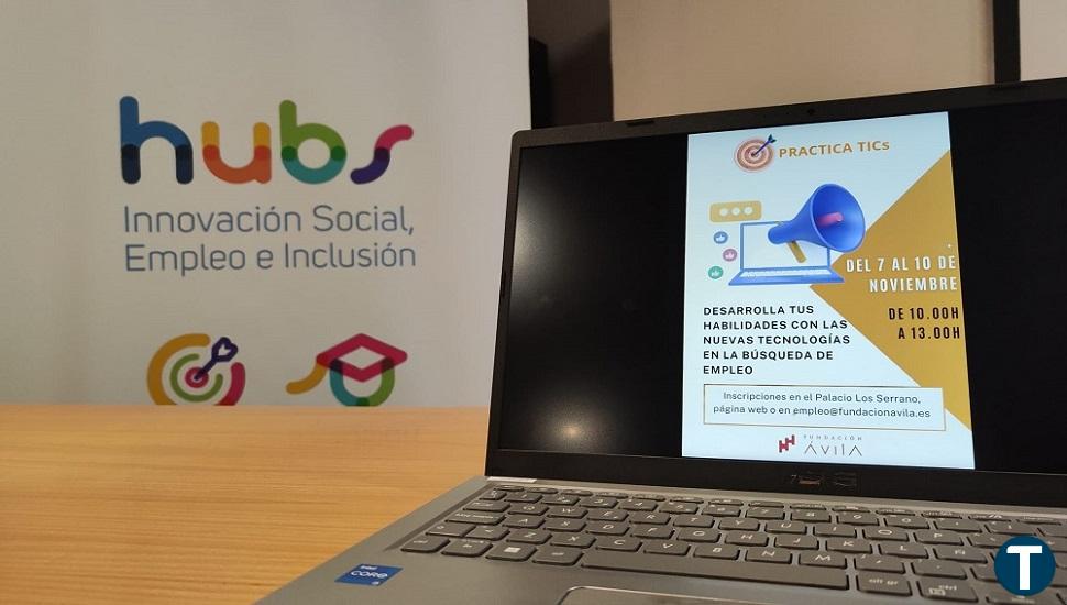 Fundación Ávila aborda las tecnologías de la empleabilidad con la acción formativa 'Practica TICs'