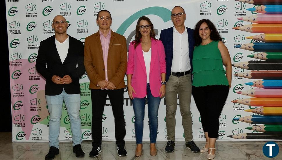 CSIF presenta 107 candidatos a las elecciones sindicales de Educación en Ávila