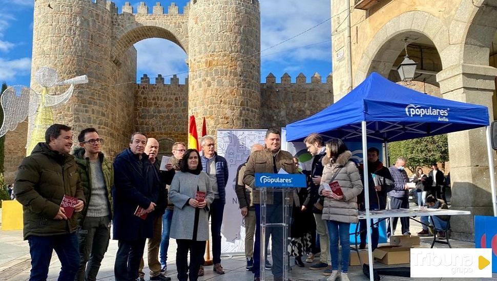 Ávila y su provincia recuerda la Constitución Española en sus calles