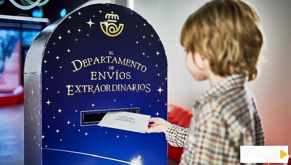 Las cartas a los Reyes Magos, en el Buzón de Navidad de Correros