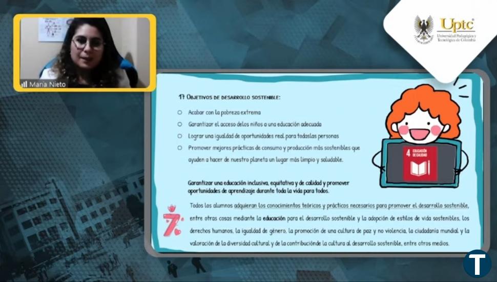 Una profesora de la UCAV imparte una conferencia sobre inclusión en Colombia