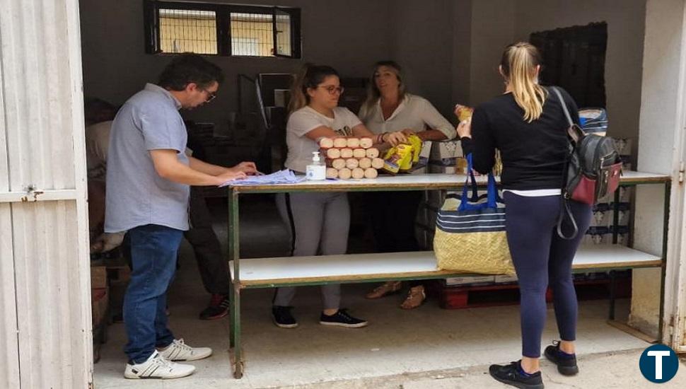 Comienza la distribución del programa de alimentos, que llegará a cerca de 700 familias