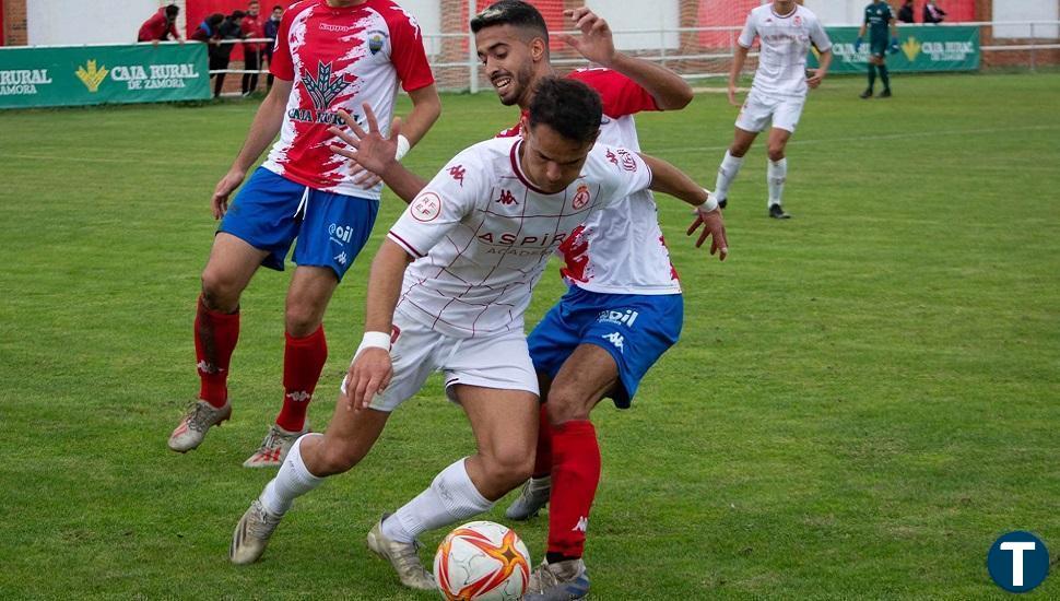 David Sanz, un centrocampista con gol y visión de juego para el Real Ávila