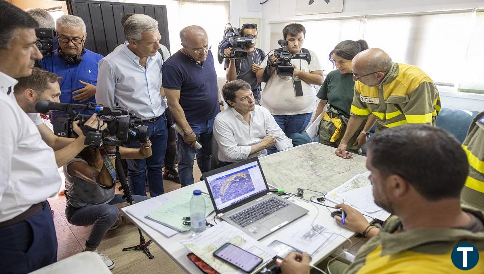 Mañueco pide una Conferencia de Presidentes tras el verano ante la "anomalía climática excepcional"   