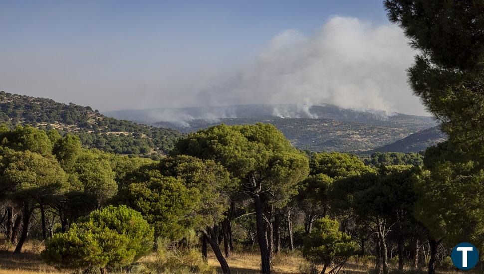 El director de extinción del incendio de Cebreros: "La situación es bastante preocupante"