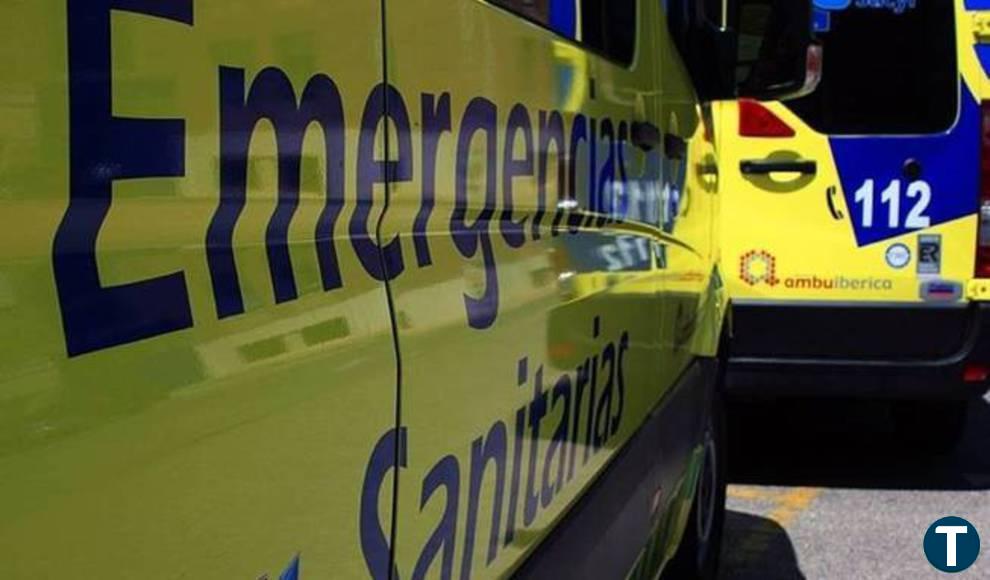 Dos heridas tras salirse de la vía y volcar un turismo en Constanzana