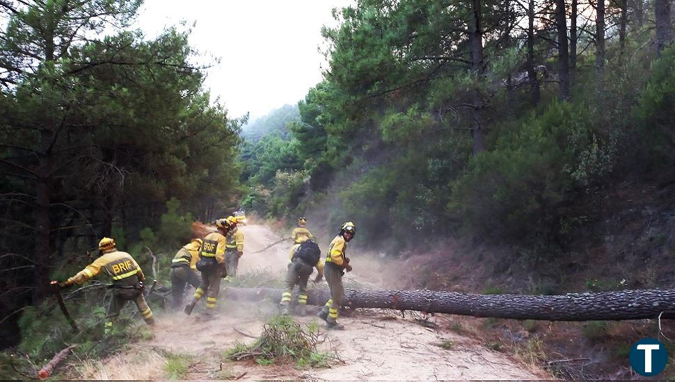 El operativo trata de asegurar el perímetro en Santa Cruz del Valle pero los flancos siguen avanzando   