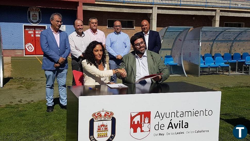 Apoyo municipal al centenario del Real Ávila