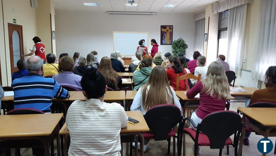 Cruz Roja en Ávila ha acogido a 141 personas en albergues de emergencia desde que comenzó el conflicto de Ucrania