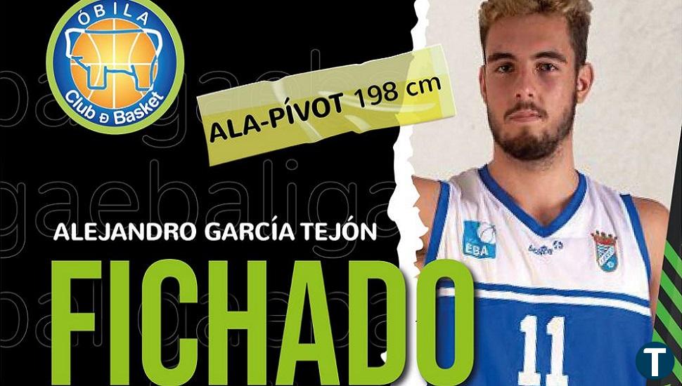 Alejandro García Tejón, nuevo jugador del Óbila Club de Basquet