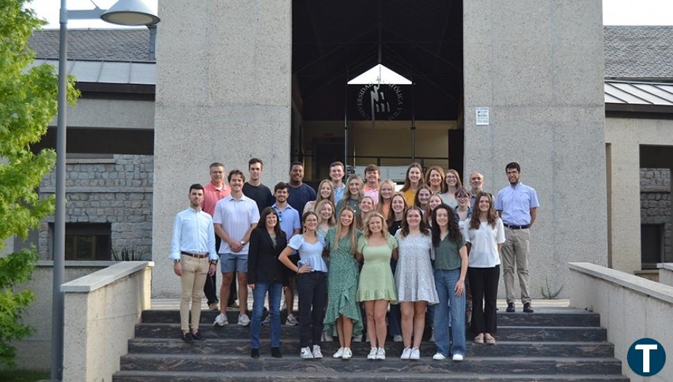 La UCAV da la bienvenida a 24 alumnos de la Lubbock Christian University   