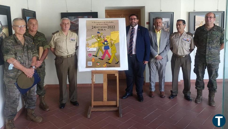 Ávila, escenario de una Retreta Militar y el VI Encuentro de Unidades de Música