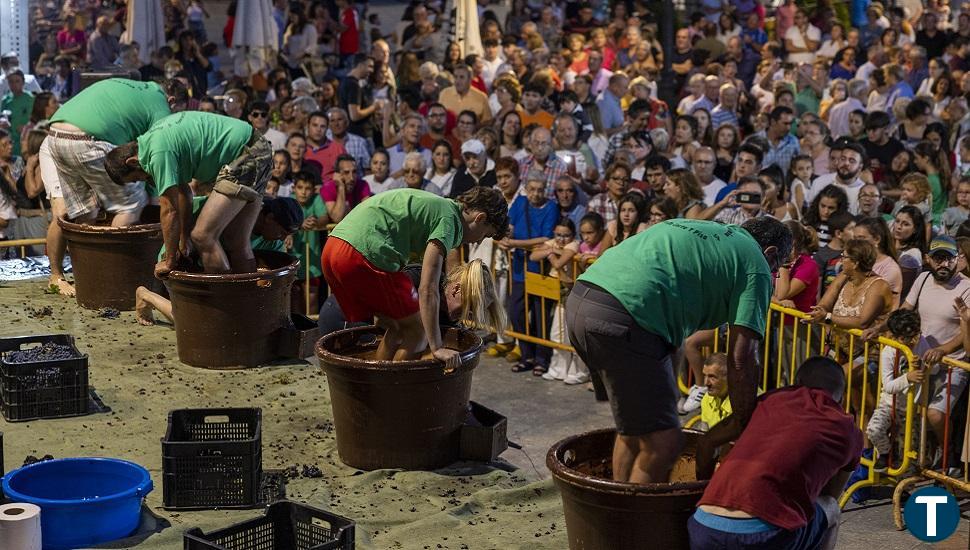 La uva, protagonista de la Fiesta de la Vendimia en Cebreros