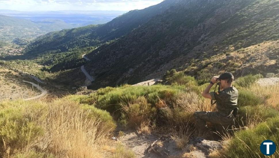 Reconocimiento a la Brigada 'Guadarrama XII' por su apoyo a la lucha contra el fuego en la provincia 