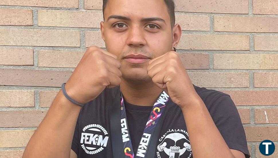 Romeo Gutiérrez Alice, en el Mundial de Kickboxing