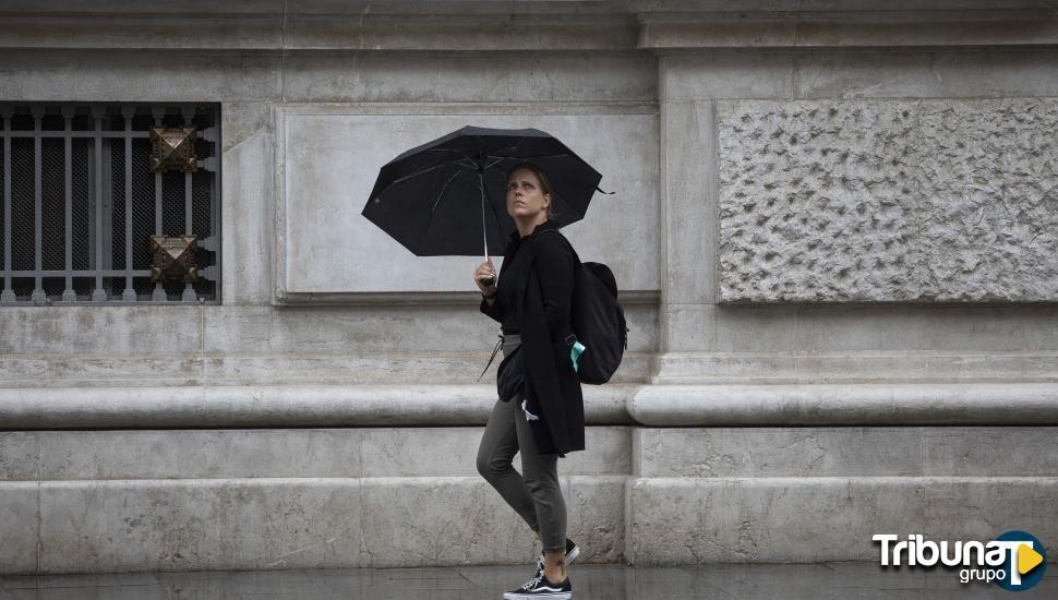 Temporal de lluvia y viento en la provincia abulense desde este lunes