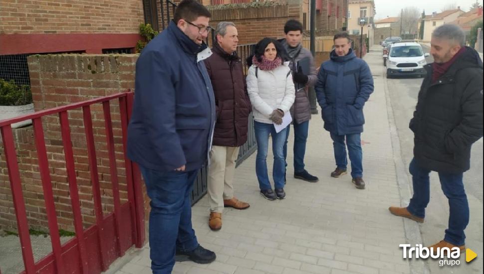 Finalizada la pavimentación en la calle Tornadizos