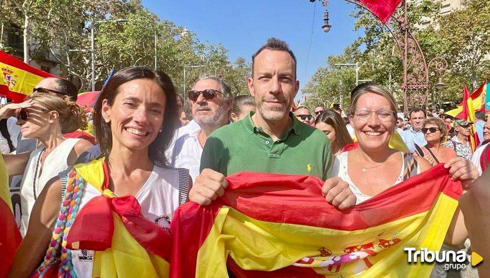 Parlamentarios nacionales abulenses acuden a la manifestación de Barcelona contra la amnistía