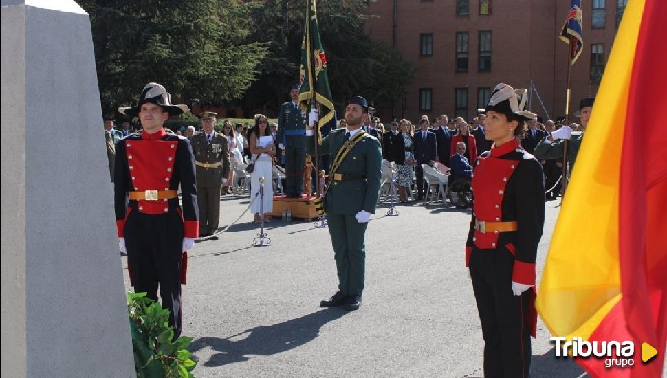 La Guardia Civil de Ávila rinde honores a su patrona