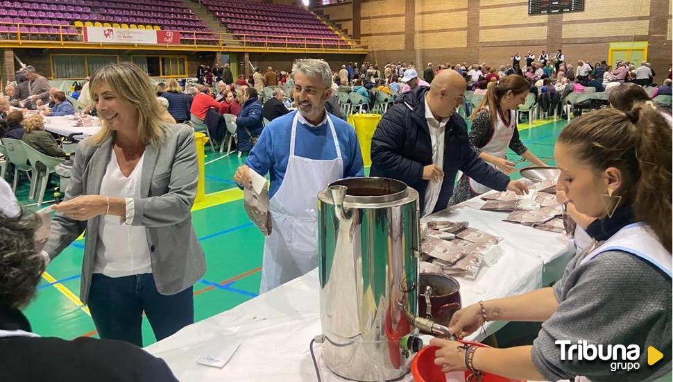 Chocolate con churros al son de la dulzaina