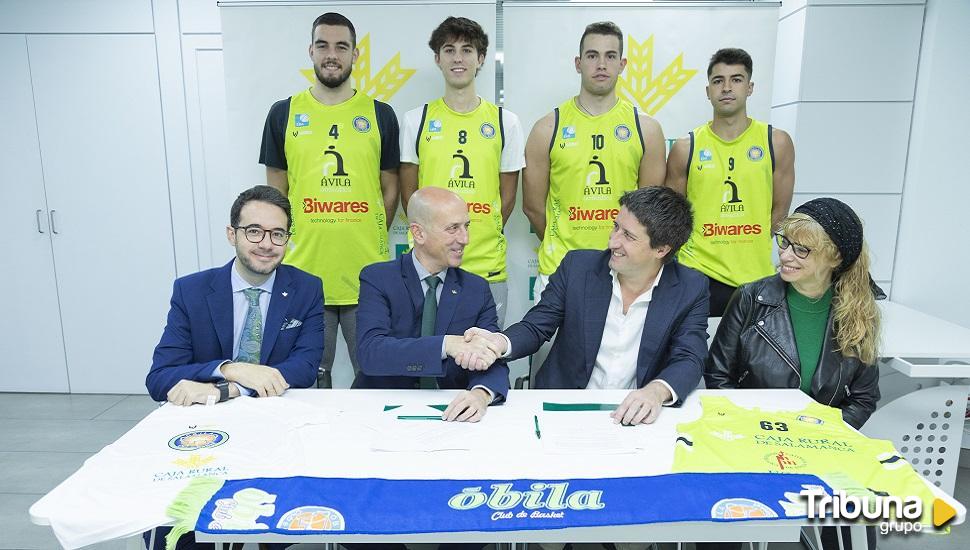 Caja Rural de Salamanca, nuevo patrocinador de la cantera del Óbila