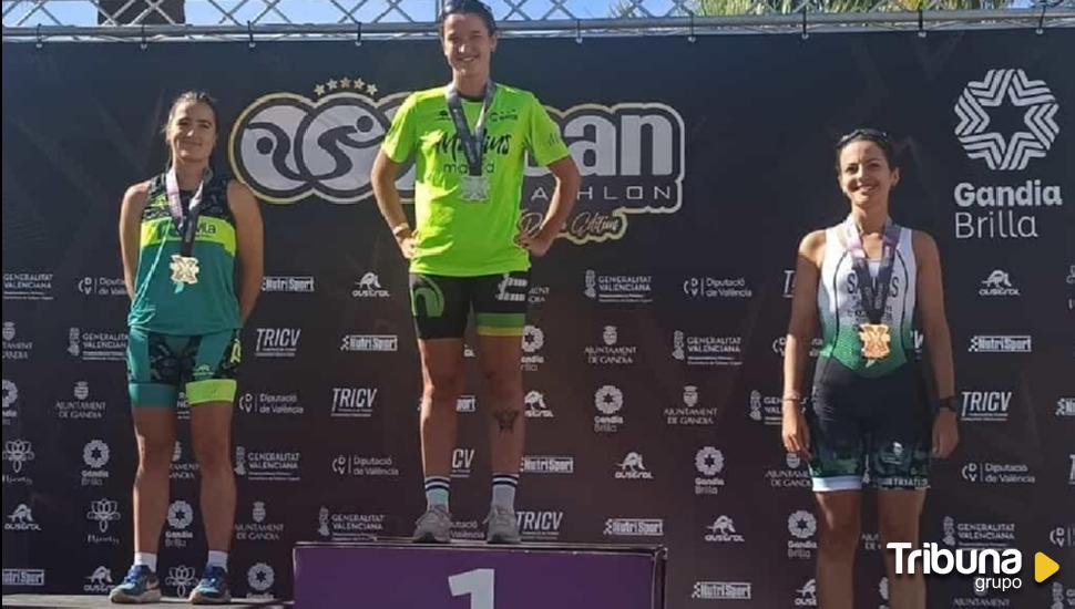 Doble podio para Triávila en el ICAN Triatlón de Gandía