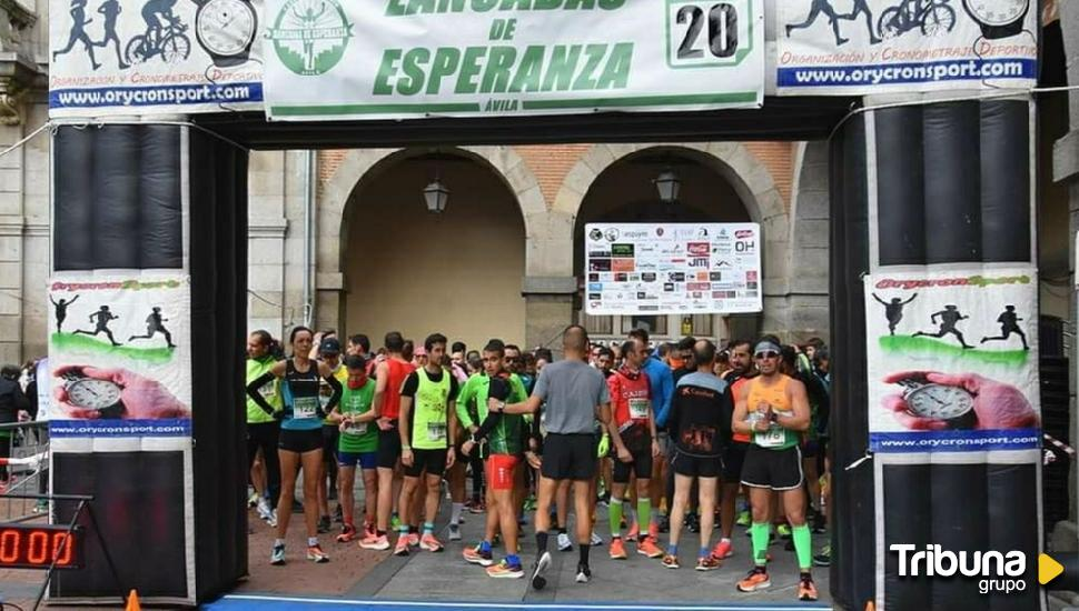 Zancadas de esperanza en las calles abulenses por el Autismo