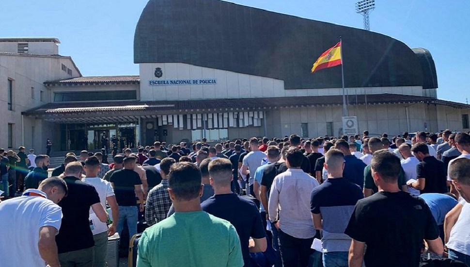  4.154 personas se examinan en Ávila para ser Policía Nacional