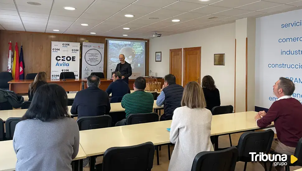 CEOE Ávila aborda la seguridad alimentaria y uso gastronómico de las setas 