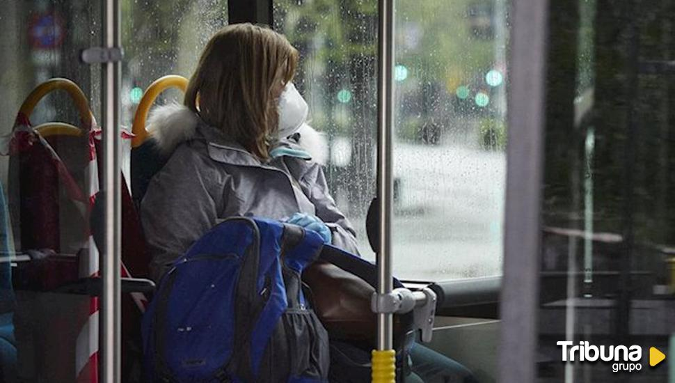 Ávila despide 1.010 días con mascarilla en el autobús