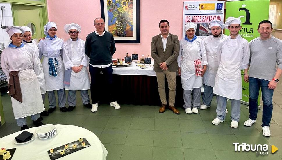 Los productos de Ávila Auténtica, base de las recetas de los futuros cocineros abulenses