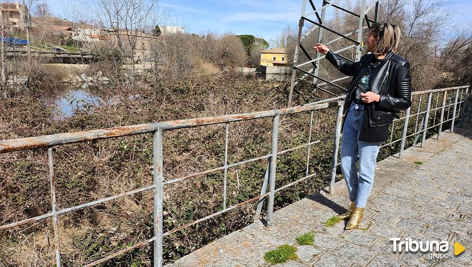 Arias insiste en mejorar la ribera del río como lugar de ocio