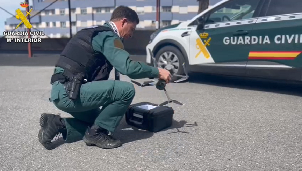 Drones para apoyar a las Unidades Especializadas de la Guarda Civil en Ávila