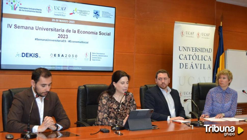 Conferencias, fotografías y libros, Semana Economía Social de la UCAV