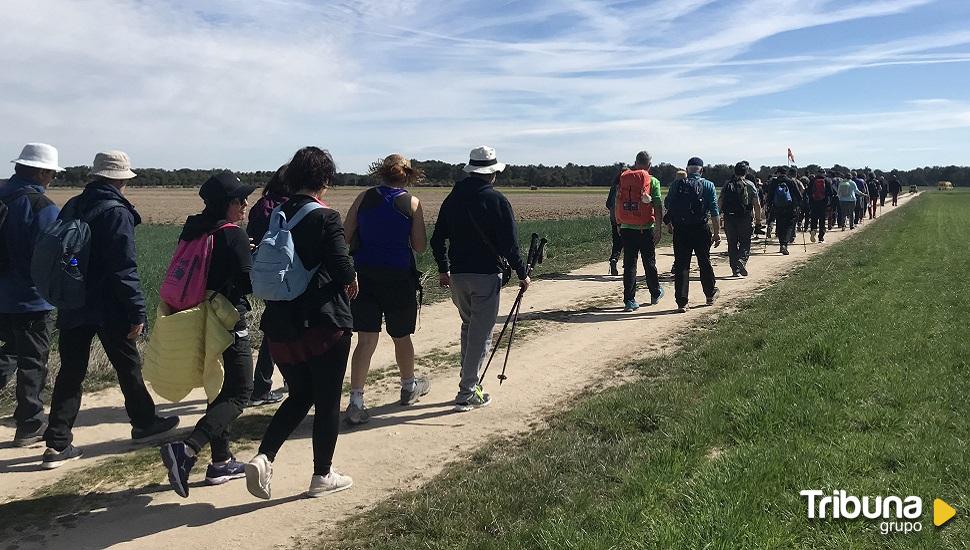 Éxito de la Marcha Marcha por los Caminos de la Mística en Gotarrendura