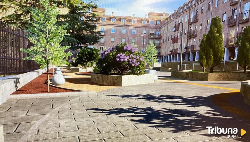 Más accesible, mejor iluminada y con espacios verdes, así será la plaza de San Francisco