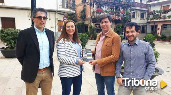 Barcones visita en Candeleda el proyecto municipal con fondos europeos para renovar el alumbrado público