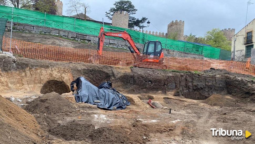 Aparecen unos hornos medievales del siglo XV en las obras de las escaleras mecánicas de Ajates