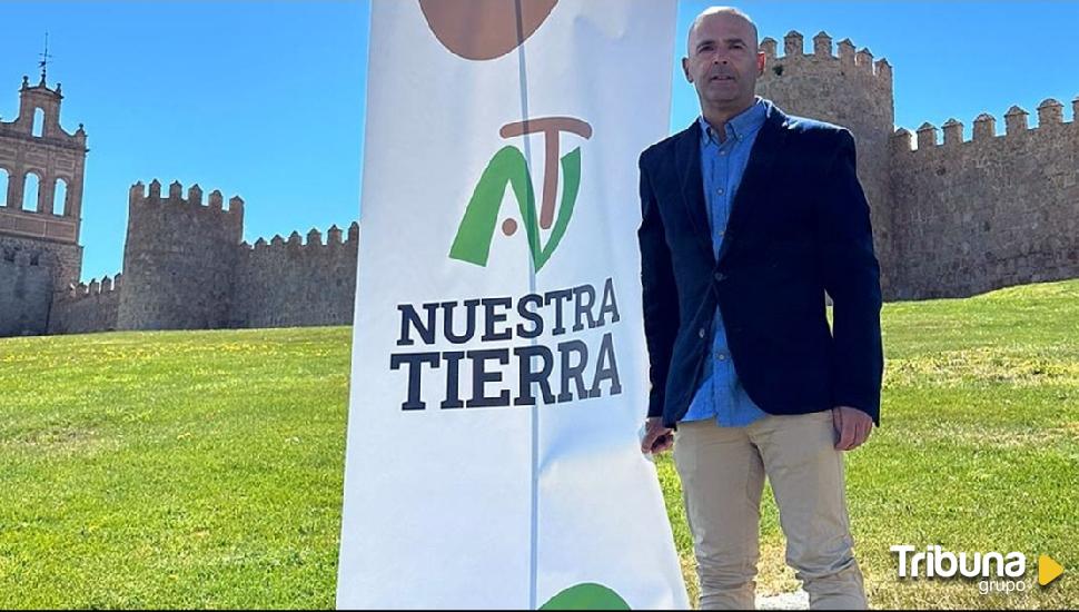 Josué Aldudo liderará la lista de Nuestra Tierra en Ávila