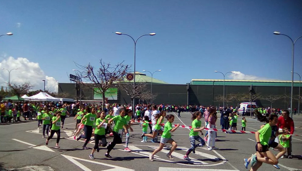 Fiesta del atletismo infantil abulense en San Segundo