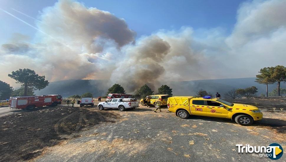 Controlado un incendio en el barranco de las Cinco Villas